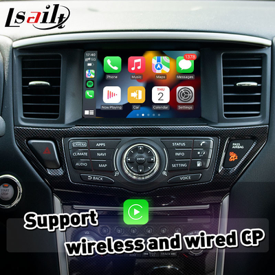 Integración de automóviles Interfaz inalámbrica Android Auto Carplay para 2017-2019 Nissan Pathfinder R52