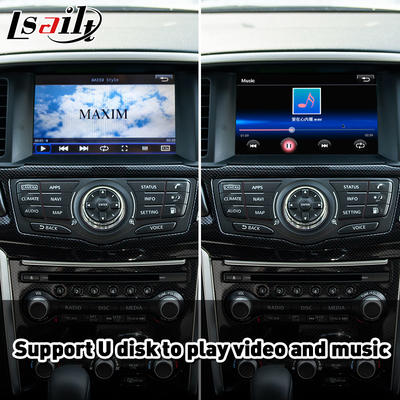 Integración de automóviles Interfaz inalámbrica Android Auto Carplay para 2017-2019 Nissan Pathfinder R52