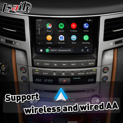 Interfaz de Carplay para el Lexus LX570 LX570 con Android Auto inalámbrico 2012-2015
