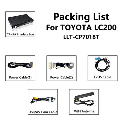 Lsailt Wireless Android Auto Carplay Interface para Lexus LX 570 LX570 para el año 2012-2015
