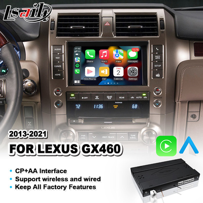 Lsailt Android inalámbrico Lexus Carplay Interface auto para 2013-2021 GX 460 GX460