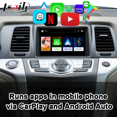Interfaz de CarPlay para los máximos GT-r de Nissan Murano Z51 2010-2019 con el sistema de Linux por Lsailt