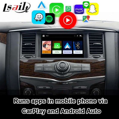 Auto de Nissan Carplay Interface Integrated Android, vínculo del espejo para la patrulla, armada, pionero
