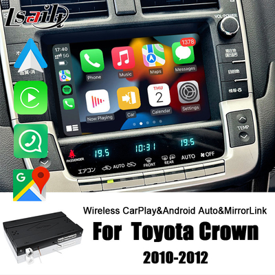 Toyota CarPlay inalámbrico interconecta el interfaz auto de Android para la corona, Land Cruiser LC200