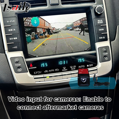Toyota CarPlay inalámbrico interconecta el interfaz auto de Android para la corona, Land Cruiser LC200