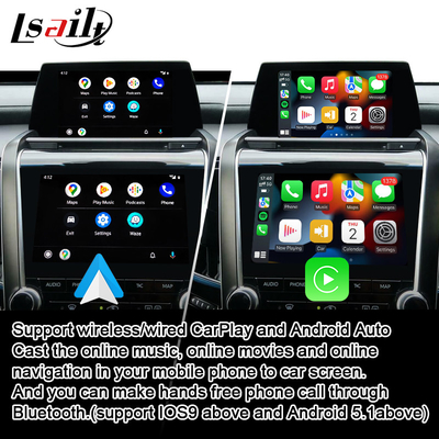 Interfaz video con CarPlay inalámbrico, auto de Android, YouTube de las multimedias OEM-integradas de Android