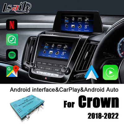 Interfaz video con CarPlay inalámbrico, auto de Android, YouTube de las multimedias OEM-integradas de Android