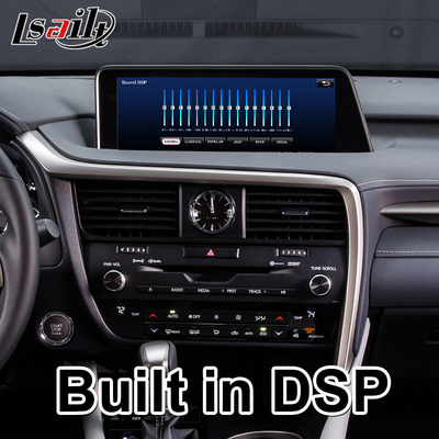 Lsailt Android Interfaz de juego de automóviles para Lexus RX 450h 200T 350 450L 350L 300 F Sport 2016-2019