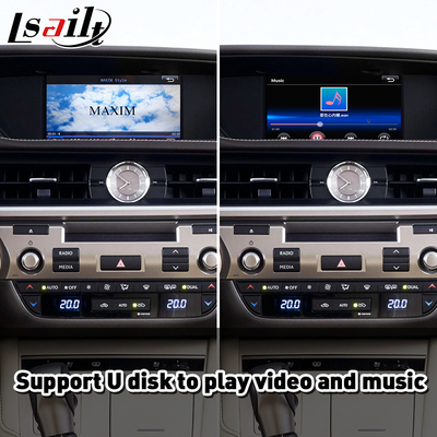 Interfaz inalámbrica Android Auto Carplay para 2012-2018 Lexus ES250 ES200 ES350 ES300h ES 250 200 Control de botón