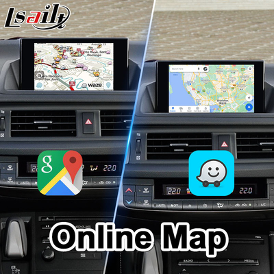 Interfaz de vídeo Android para el control del ratón Lexus CT200h CT F Sport 2014-2017