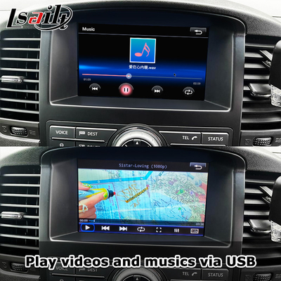 Interfaz CarPlay inalámbrica para el Nissan Pathfinder R51 Navara D40 2013-2016 Android Auto, CarLife, Mirror Link