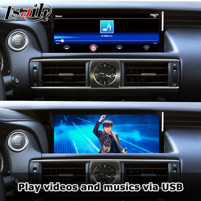 Interfaz de Apple CarPlay de pin a pin para Lexus IS IS250 IS350 IS300 IS200t 2013-2021 Descifrador automático de Android, enlace de espejo