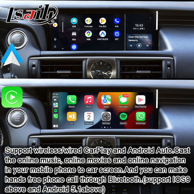 Interfaz Lexus Carplay para el Lexus IS IS250 IS350 IS300 IS200t 2013-2021