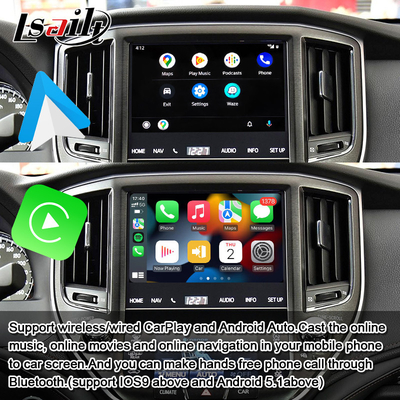 Interfaz de vídeo multimedia Android para Toyota Crown, sin instalación de daños, con YouTube, NetFlix