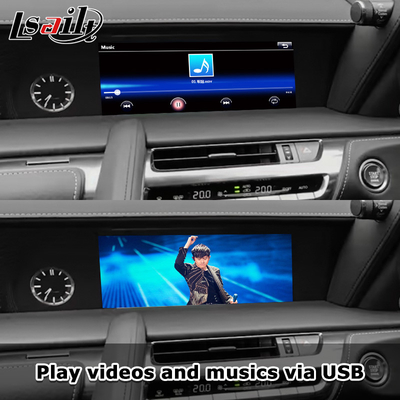 Interfaz de CarPlay inalámbrica Pantalla OEM integrada para Lexus LX570 LX460d 2016-2021 Interfaz de video automático Android