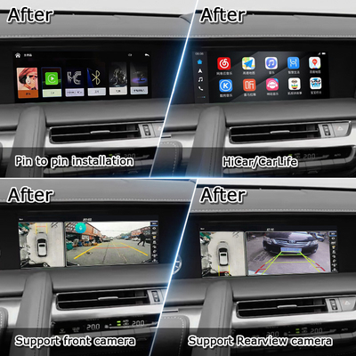Interfaz de CarPlay inalámbrica Pantalla OEM integrada para Lexus LX570 LX460d 2016-2021 Interfaz de video automático Android
