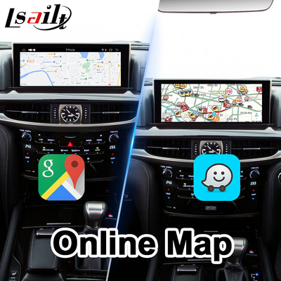Interfaz de vídeo de Android Carplay para Lexus LX 450d 570 570s VDJ200 J200 2016-2021