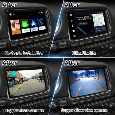 Interfaz CarPlay inalámbrica para GT-R GTR R35 2011-2017 Incluye Android Auto, Navegación GPS, cámara trasera