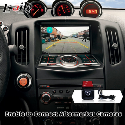 Caja de interfaz Lsailt Carplay para Nissan 370Z 2010-2020 Soporte automático Android Comando de voz, control de dirección