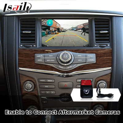 Interfaz de CarPlay de pin a pin para Nissan Patrol Y62, Pathfinder, Armada Incluido Android Auto, Google Map, Waze