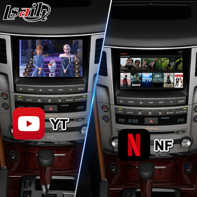 Interfaz de vídeo multimedia Android para 2012-2015 Lexus LX 570 LX570