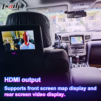 Interfaz de vídeo multimedia Android para 2012-2015 Lexus LX 570 LX570
