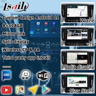Toyota Alphard Vellfire AH30 serie Android Carplay caja de interfaz Qualcomm 6125 8+128GB