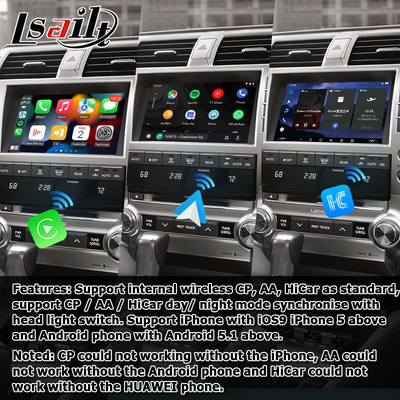 Interfaz de video automática para Android de Lexus GX460