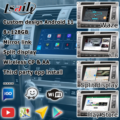 Interfaz de video automática para Android de Lexus GX460