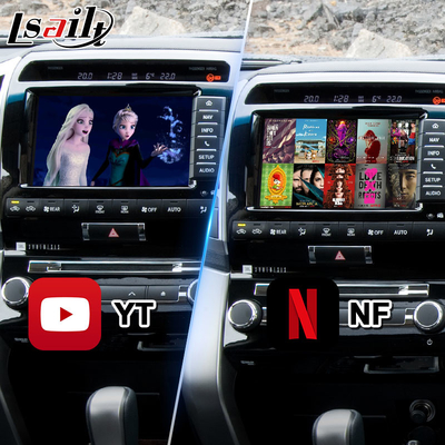 Interfaz de video multimedia Android Lsailt para Toyota Land Cruiser LC 200 V8 LC200 2012-2015