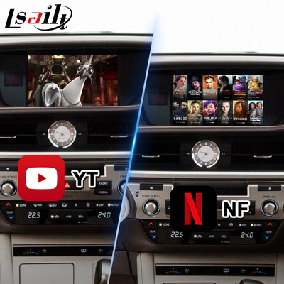 8+128GB Lsailt Android Interfaz de video de navegación para Lexus ES 350 300h 250 200 XV60 Control del ratón 2012-2018