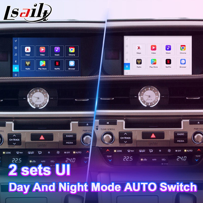 8+128GB Lsailt Android Interfaz de video de navegación para Lexus ES 350 300h 250 200 XV60 Control del ratón 2012-2018