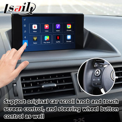 Interfaz de video Lexus CT200h Android 13 carplay android auto basado en Qualcomm 8+128GB