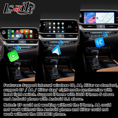 Lexus ES300h ES350 ES250 ES200 Android 13 interfaz de video juego de autos de Android
