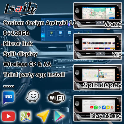 Lexus ES300h ES350 ES250 ES200 Android 13 interfaz de video juego de autos de Android