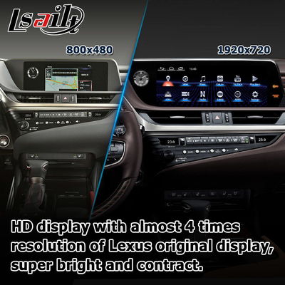 Lexus ES300h actualización de pantalla táctil de 12.3" Android Auto Carplay por Lsailt