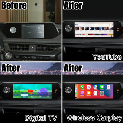 Android Carplay Lexus pantalla táctil para UX200 UX250h DSP Ajuste de Android automático