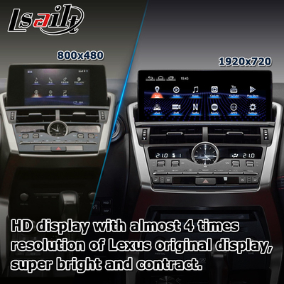 NX300 NX300h Lexus Android pantalla grande 10.25 pulgadas Android Carplay actualización