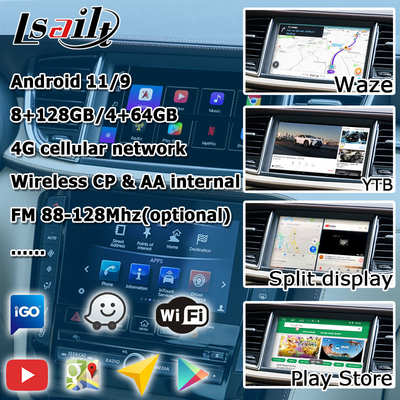 Carplay Navegación Android Navegación Interfaz de vídeo Infiniti QX50 2018
