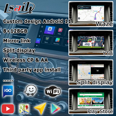 Nissan Pathfinder Andorid 11 Carplay Android sistema de navegación automática navegación en línea Video reproducción