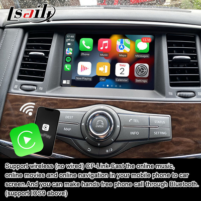Módulo de infoentretenimiento inteligente Lsailt para sistemas de integración multimedia en el automóvil Nissan Patrol 2017-2019 incluido CarPlay
