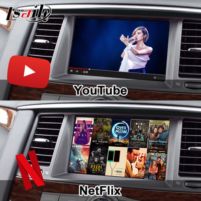 Módulo de infoentretenimiento inteligente Lsailt para sistemas de integración multimedia en el automóvil Nissan Patrol 2017-2019 incluido CarPlay