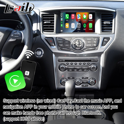 Interfaz multimedia Android de 8 GB para Nissan Pathfinder R52 2018-Patrol Carplay Modulo inalámbrico de Android automático