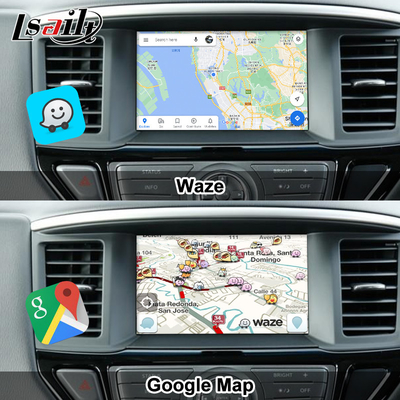 Interfaz multimedia Android de 8 GB para Nissan Pathfinder R52 2018-Patrol Carplay Modulo inalámbrico de Android automático