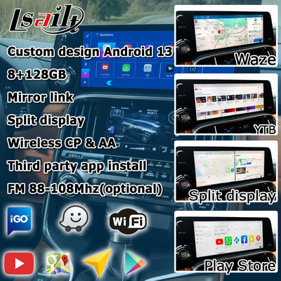 Lexus LX600 LX700h 2022 Interfaz de video multimedia Android basada en Qualcomm 6125 8+128 Android 13