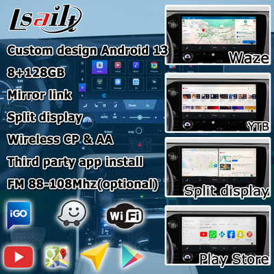 Lexus NX NX200 NX350h NX250 Android 11 interfaz de video multimedia carplay Android auto