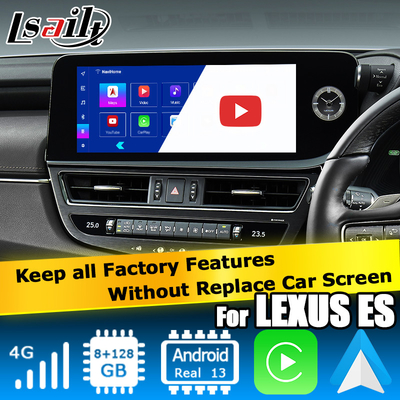 Lexus ES300h ES350 ES250 2023 Interfaz multimedia Android 13 basada en Qualcomm 6125