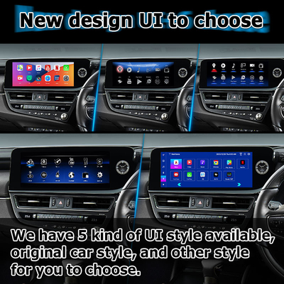 Lexus ES300h ES350 ES250 2023 Interfaz multimedia Android 13 basada en Qualcomm 6125
