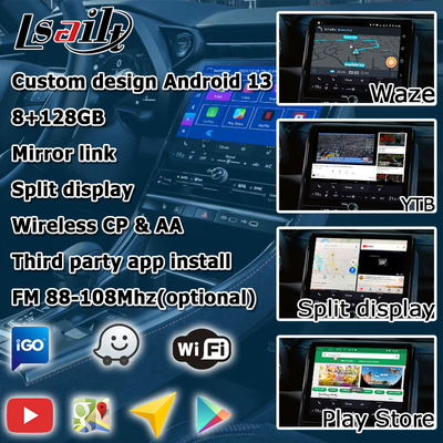 Lexus LBX 2023 presentará Android 13 Qualcomm 6125 base 8+128GB de interfaz de video