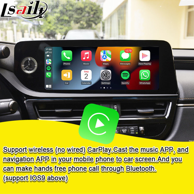 Modulo de infoentretenimiento Android de 8+128GB para Lexus ES 2022-2024 RX NX LX GX LS... con YouTube, NetFlix, Google Play, Waze